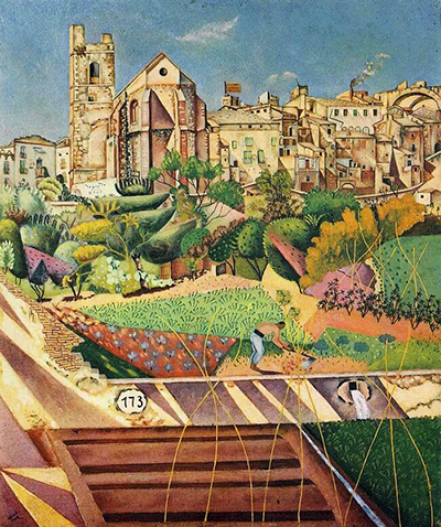 Montroig Village and Church Joan Miro